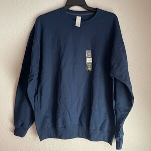 Athletic Works Navy Fleece lined Moisture Wicking Sweatshirt size XL-NWT